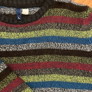DIVIDED by h&m striped sweater. Men’s size Large